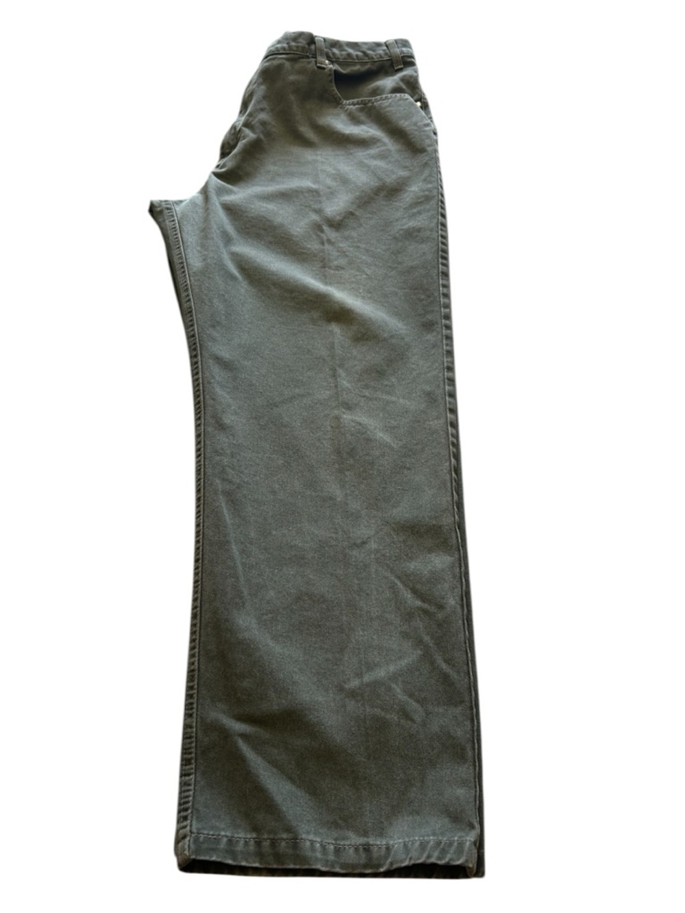 Dockers Men's Relaxed Straight-Leg Jeans in Olive - Picture 6 of 11